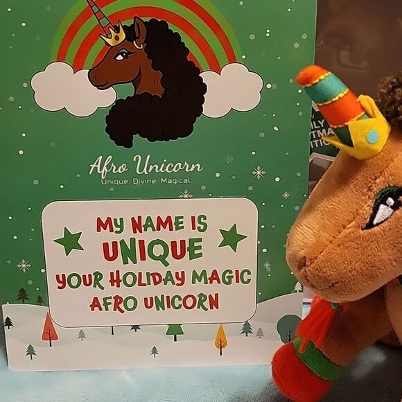 Afro Unicorn Complete Gift Set! NWT !!! - Picture 2 of 6
